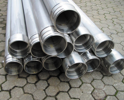 Brunnensteigrohre mit ZSM-Verbindung