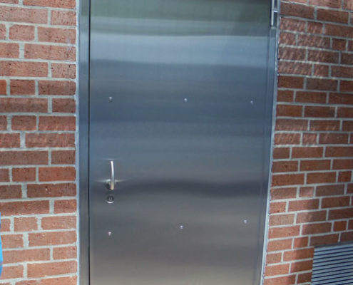 RC3 Türe mit Blechaufdoppelung