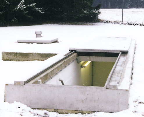 Schachtabdeckung verschiebbar