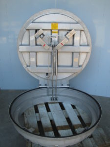 Schachtabdeckung rund, Klasse D