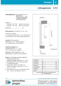 Lüftungsjalousie einbruchhemmend_Elementbau Glogger