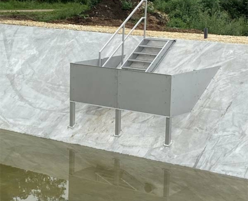 Tauchwand Tauchwand Elementbau Glogger