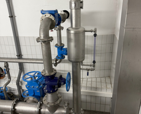 Syphon aus Edelstahl